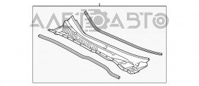 Решетка дворников пластик Toyota Sienna 11-20