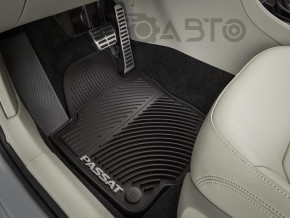 Комплект килимків VW Passat b7 12-15 USA чорний, гумовий, WOLFSBURG EDITION