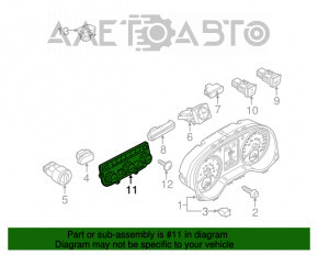 Управління клімат-контролем VW Passat b8 16-19USA з підігрівом
