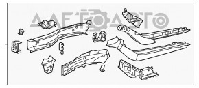 Четверть передняя правая Toyota Camry v50 12-14 usa графит, примята