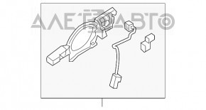 Механизм ручки двери передней правой Mitsubishi Outlander Sport ASX 10- keyless