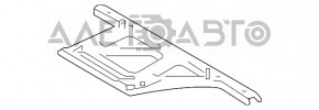 Усилитель заднего подрамника центр Lexus IS250 14-20 примят