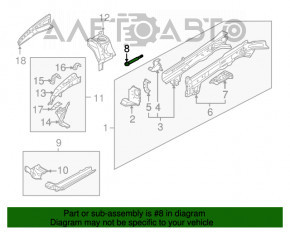 Букнувальний гак Subaru Outback 20-