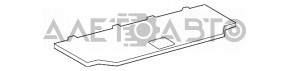 Підлога багажника задня Toyota Sequoia 08-16 сірий, під чистку