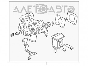 Головний гальмівний циліндр у зборі з ABS Kia Niro 17-19 HEV, PHEV під адаптив
