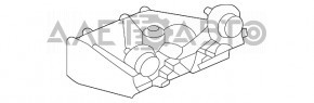 Кронштейн блока ABS Hyundai Santa FE 19-20
