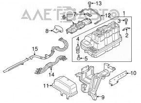 Защита инвертора VW Jetta 13-16 USA hybrid