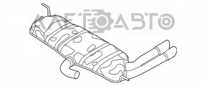 Глушитель задняя часть с бочкой VW Beetle 12-19 1.8T