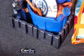 Коврик багажника VW Jetta 11-18 USA тряпка черный, тип 2 трещины, под химчистку