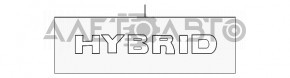 Эмблема надпись HYBRID крышки багажника VW Jetta 11-18 USA, hybrid