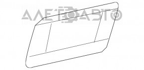 Эмблема надпись SE крышки багажника VW Jetta 11-18 USA