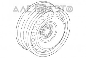 Запасное колесо докатка Audi A3 8V 15-19 125/70/R18