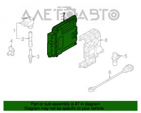 Блок ECU комп'ютер двигуна Audi A3 8V 16-20 2.0T