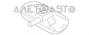Форсунка омывателя лобового стекла правая VW Jetta 11-18 USA без подогрева