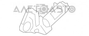 Моторчик регулювання нижньої подушки сидіння водія Audi Q5 8R 09-17 задній