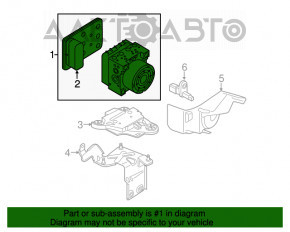 ABS АБС Audi A3 8V 15 4d під радар