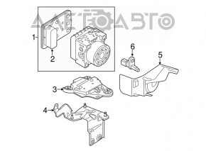 ABS АБС Audi A3 8V 15 4d під радар