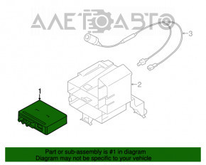 Highline Rear Camera Controller Audi A3 8V 15-18