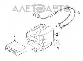 Highline Rear Camera Controller Audi A3 8V 15-18