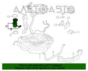 Топливный насос бензонасос Audi A3 8V 15-16 1.8T, FWD