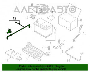 Клемма плюсовая Audi A3 8V 15-20 под Start/Stop