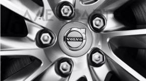 Центральный колпачок на диск Volvo XC90 16-22 63.5мм серый