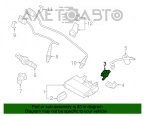 Насос для обнаружения утечек паров топлива BMW X1 F48 16-22 B46 с трубкой