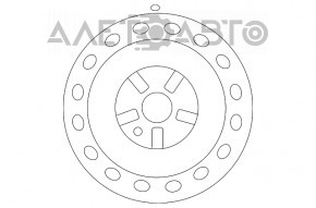 Комплект дисків залізних R16 5*114.3 Toyota Camry v55 15-17