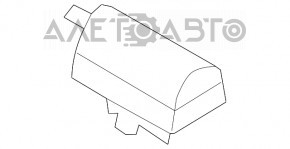Подушка безопасности airbag пассажирская в торпеде Lexus ES350 07-12