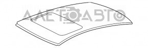 Крыша металл Lexus ES350 под люк 07-12