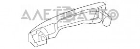 Ручка двери внешняя передняя левая Lexus ES300h ES350 13-18 keyless