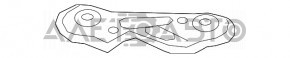 Лопух подрамника передний правый Hyundai Sonata 15-19