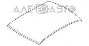 Крыша металл Kia Optima 11-15 без люка на кузове
