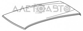 Крыша металл Lexus CT200h 11-17 без люка