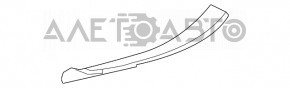 Накладка порога задняя правая внутр Lexus ES300h ES350 13-18 беж, тычка