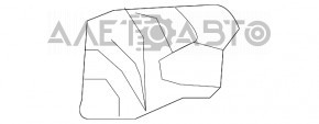 Заглушка внешней ручки передняя правая Lexus RX350 RX450h 16-22
