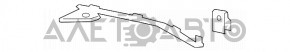 Обрамлення насадки глушника лев Honda Accord 18-22чорний мат