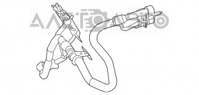 Трубка кондиціонера піч-конденсер Chrysler 200 15-17 3.6