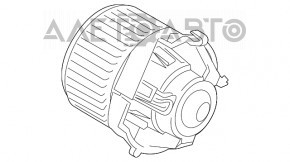 Мотор вентилятор печки Mini Cooper F56 3d 14-