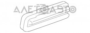 Щиток вентиляції задній Mini Cooper F56 3d 14-