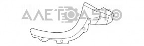 Крепление заднего бампера правое Mitsubishi Outlander Sport ASX 10-17