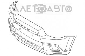 Бампер передний голый Mitsubishi Outlander Sport ASX 16-19 рест