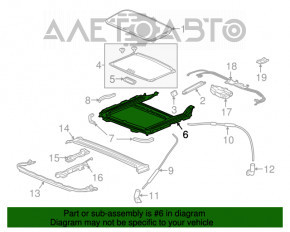 Механізм люка рама Acura ILX 13-