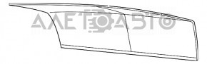 Крышка багажника Chrysler 300 11- черный PX8