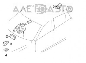 Датчик подушки безпеки передній лев BMW X3 F25 11-17