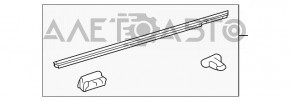 Ущільнювач скла задній лівий Toyota Sienna 11-20 внутрішній