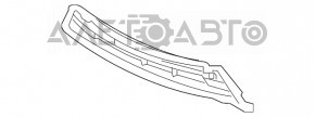Нижня решітка переднього бампера Acura MDX 17-20 рест