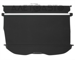 Шторка багажника Subaru Forester 14-18 SJ черн, слом креп, царапины, тычки