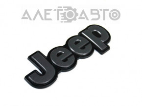 Эмблема Jeep двери багажника Jeep Cherokee KL 14-18 серая