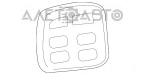 Кнопки управления на руле левые Dodge Dart 13-16 тип 3
